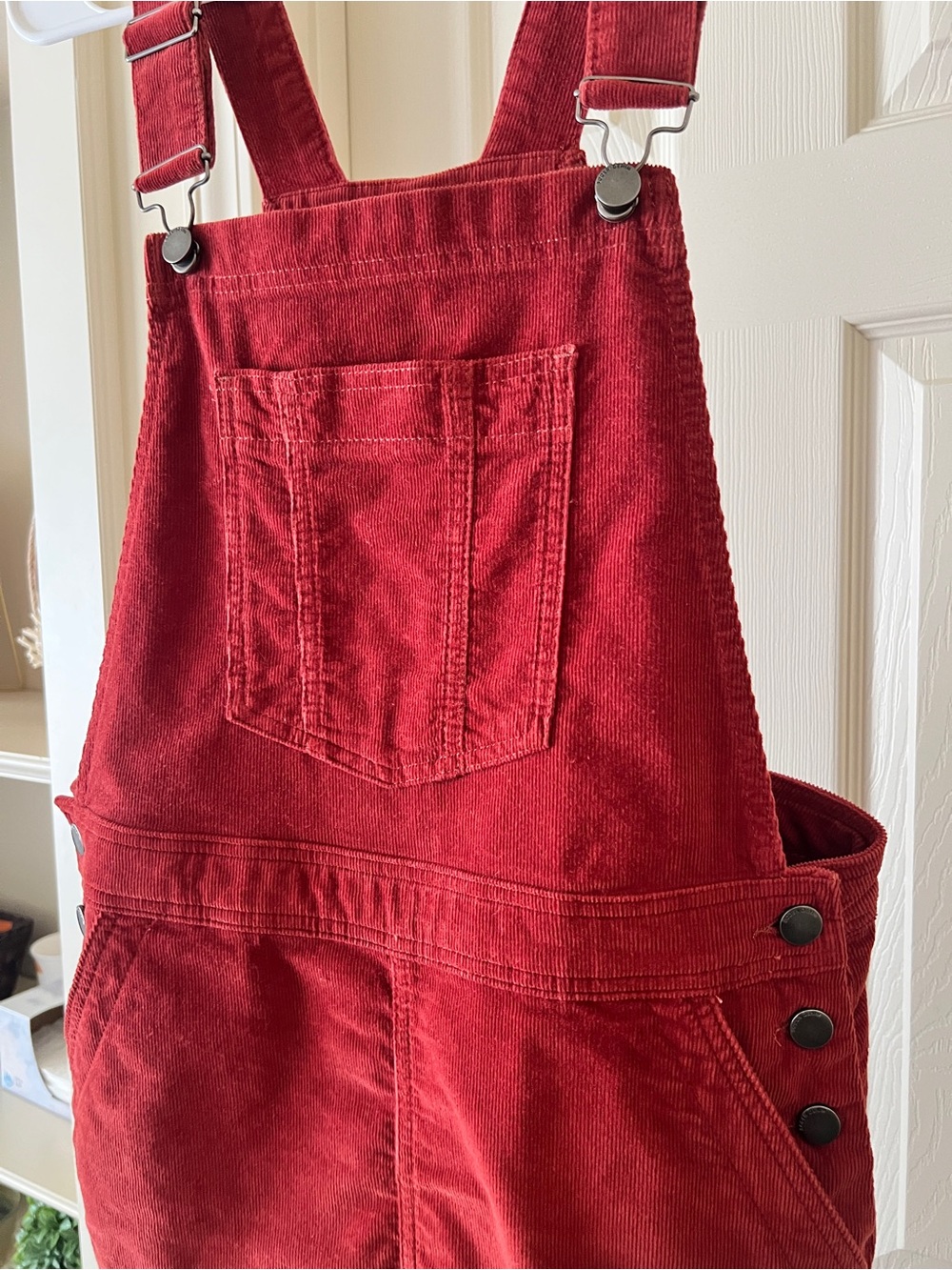 Boden Rust Red Corduroy Dress - Picture 2 of 6